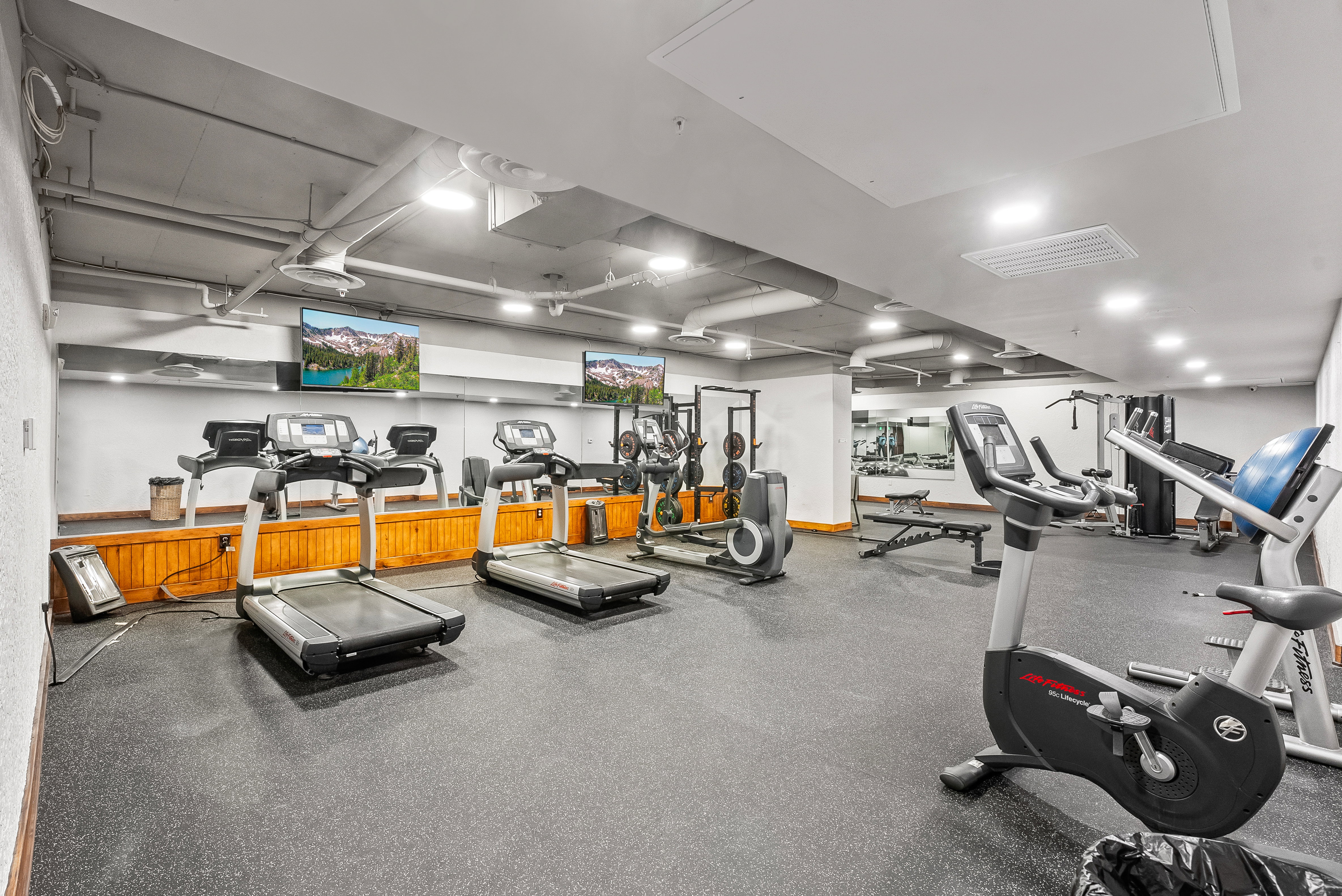View of gym
