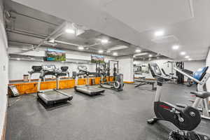 View of gym