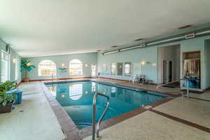 View of indoor community pool