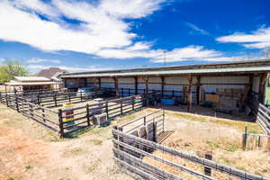 View of stable