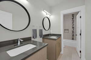 Basement full bathroom