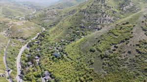 Aerial view of property's location
