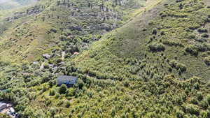 Aerial view of property and surrounding area