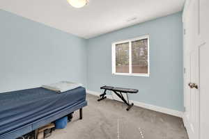 Basement bathroom.
