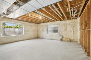 View of basement