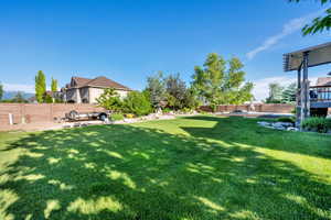 View of yard featuring a patio area