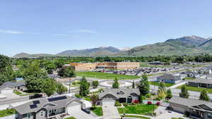 View of mountain backdrop