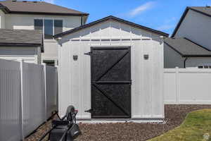 View of shed