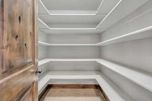 View of storage area