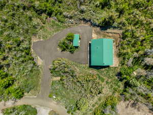 Aerial overview of property's location