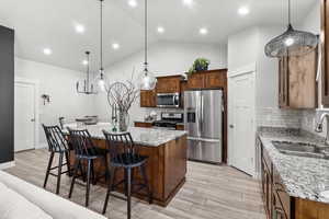 Plenty of counter top prep space