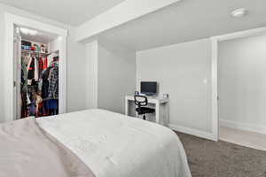 Bedroom 1 of 3 in basement
