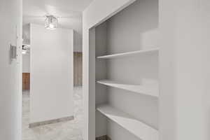 View of closet