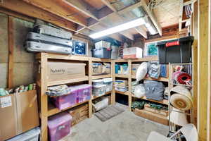 View of storage