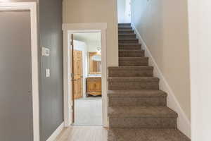 View of staircase