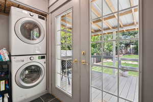 Main floor laundry - washer and dryer are included.
