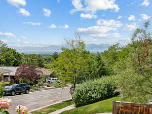 Beautiful views from the front porch and dining room.