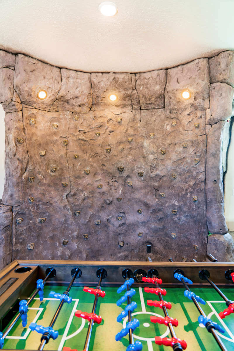 View of rec room