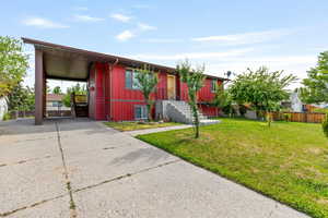 Carport, RV parking, and plenty of guest parking.