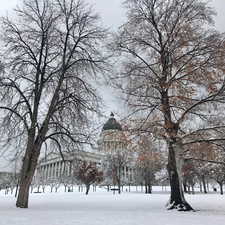 The Utah State Capitol grounds are right out the front door perfect for walking and taking in the views.