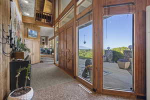 View of foyer entrance