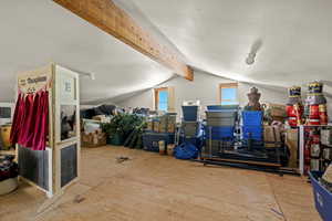 View of misc room