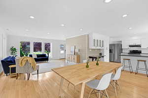 Open Floor Plan with Living Room, Dining Room, and Kitchen