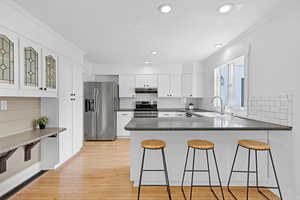 Kitchen with Stainless Steel Appliances