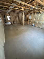 View of basement