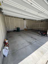 3 Car Garage with a garage door opener