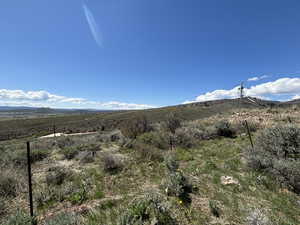 View of mountain background