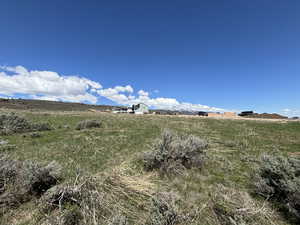 View of undeveloped land featuring rural landscape