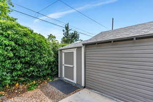 View of shed