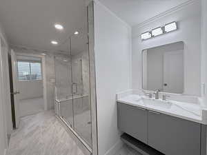 Jack and Jill Bsmt Bath