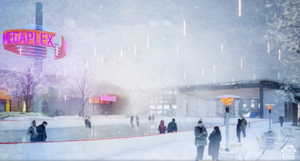 View of the new Downtown Daybreak minutes away.