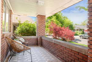 View of porch