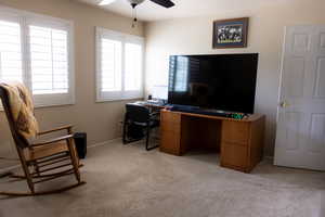 Featuring Plantation shutters throughout