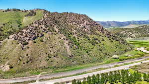 View of mountain backdrop