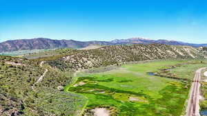 View of mountain backdrop