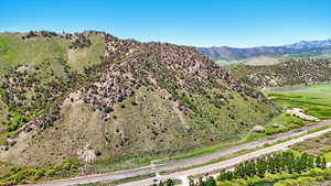 View of mountain background