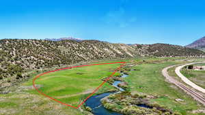 Bird's eye view of mountains