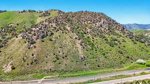 View of mountain backdrop