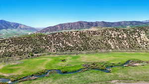 View of mountain backdrop
