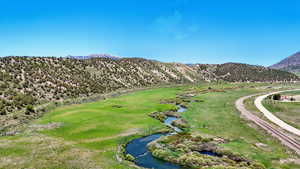 View of mountain background