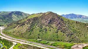View of mountain backdrop