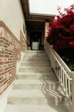 View of stairway