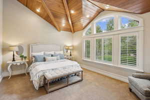 The grand primary suite!