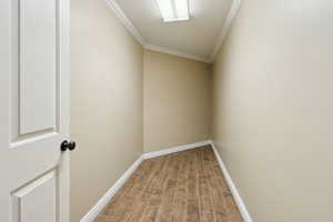 A room for all your holiday decor.