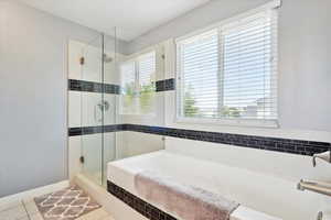 Master Bathroom Separate Tub/Shower