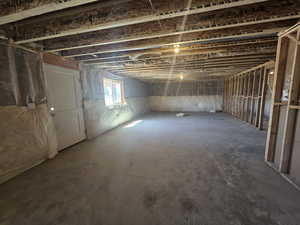 View of basement